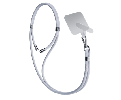 Etui do telefonów 3MK Sznurek do Etui EasyClip Grey (silver) 5903108568647